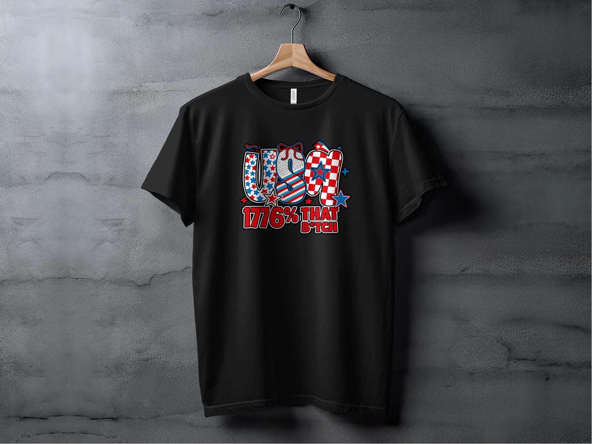 USA 1776 That B*tch Graphic T-Shirt product type