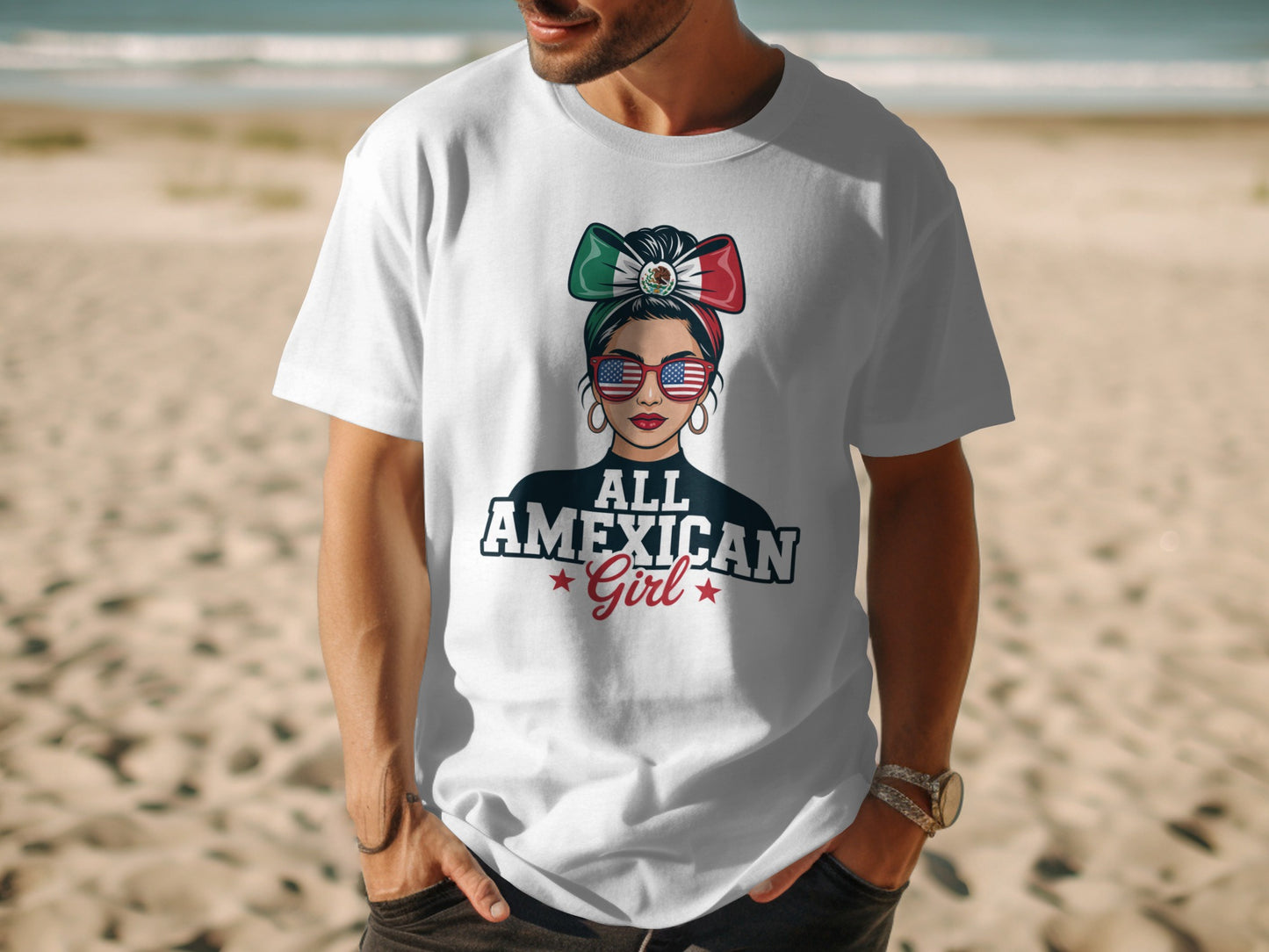 All American Girl Graphic Tee Casual T-shirt product
