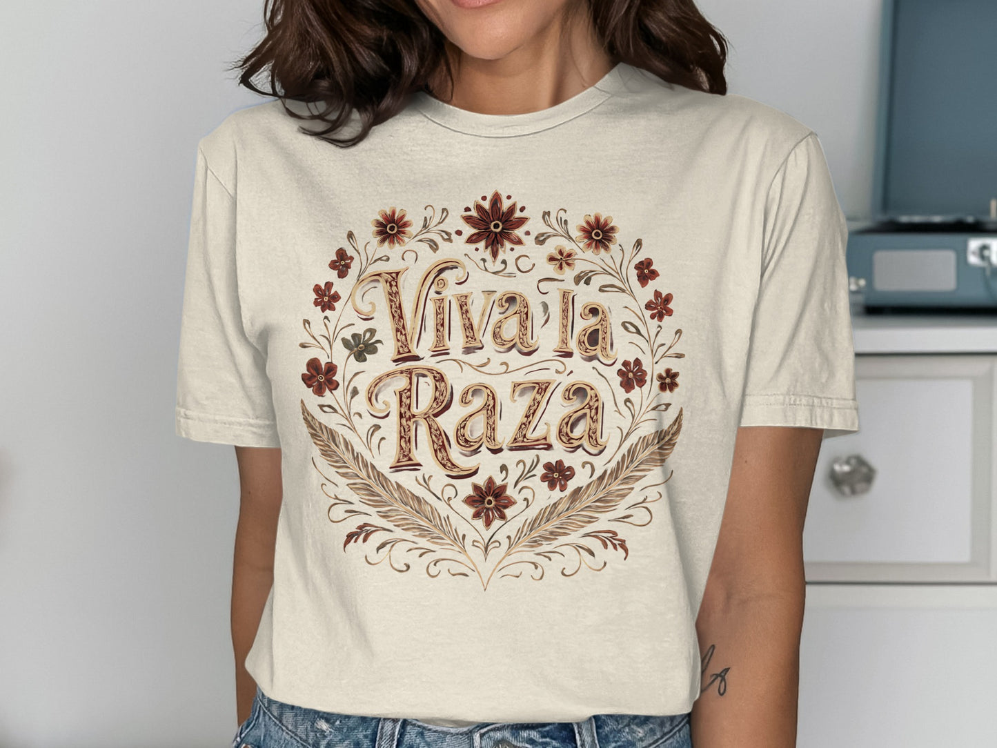 Viva La Raza Graphic Tee shirt product