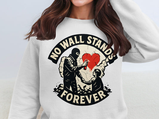No Wall Stands Forever Graphic Sweater product type