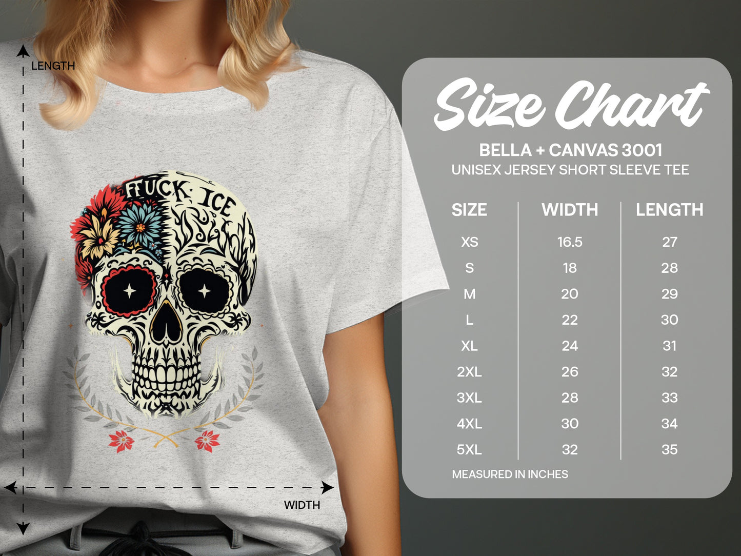 Intricate Skull Design Unisex Jersey Short Sleeve Tee product