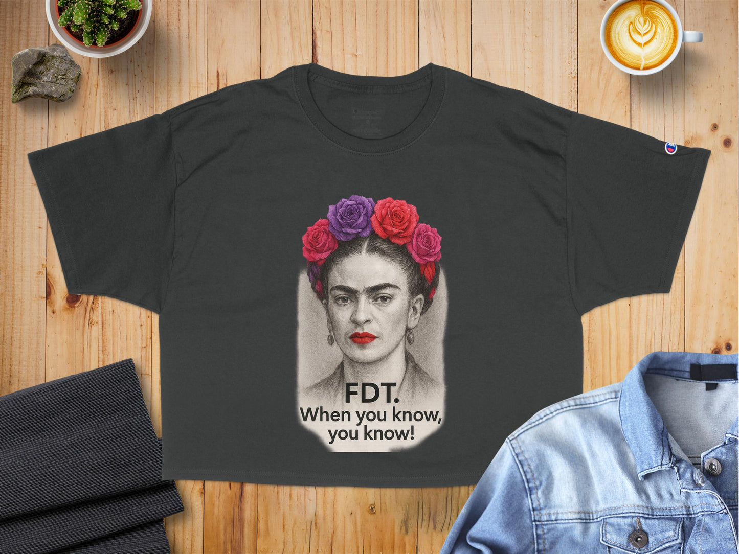 Artistic Floral Portrait FDT Casual Wear product type