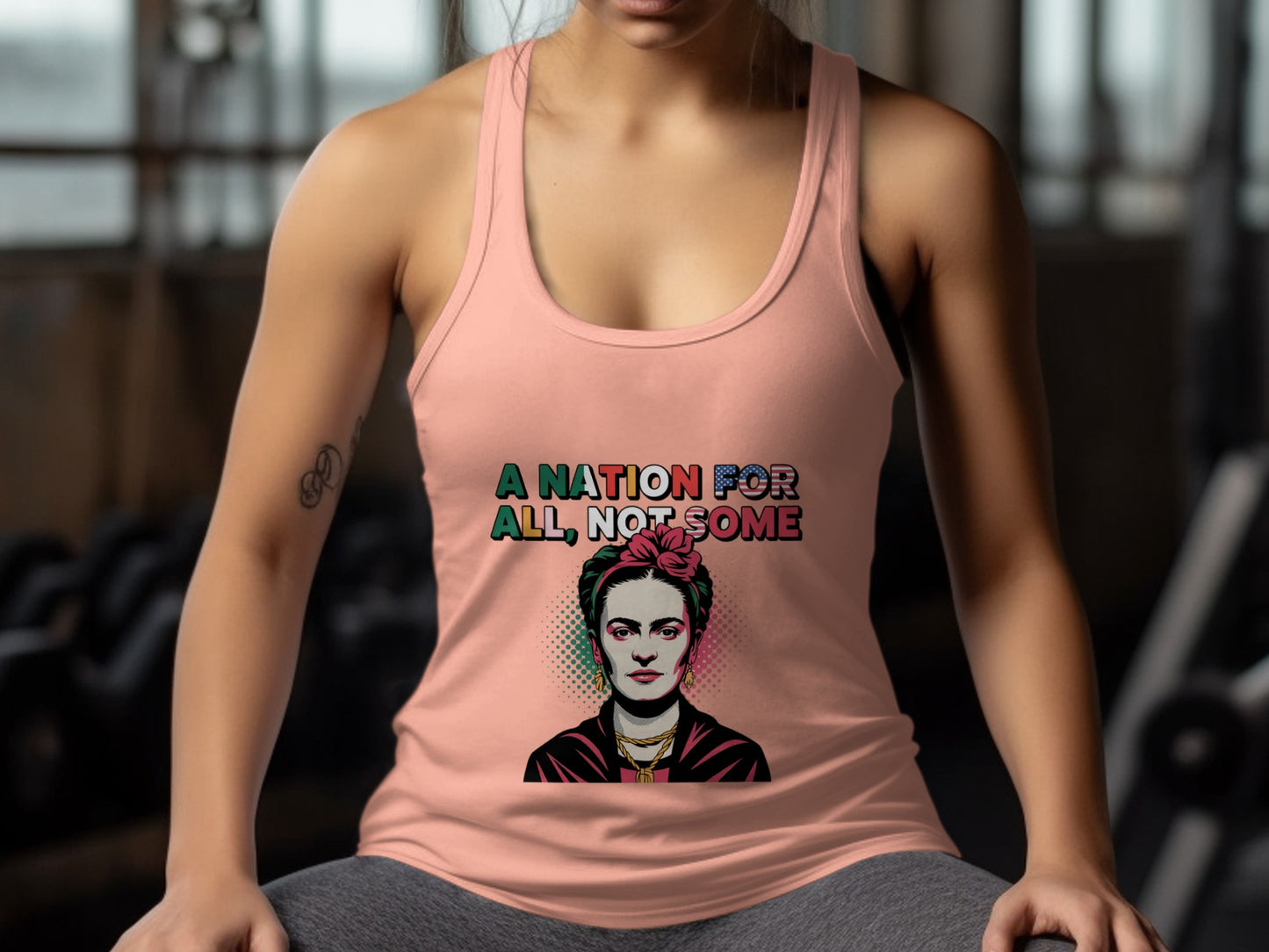 A Nation For All Not Some Graphic Tank Top product type