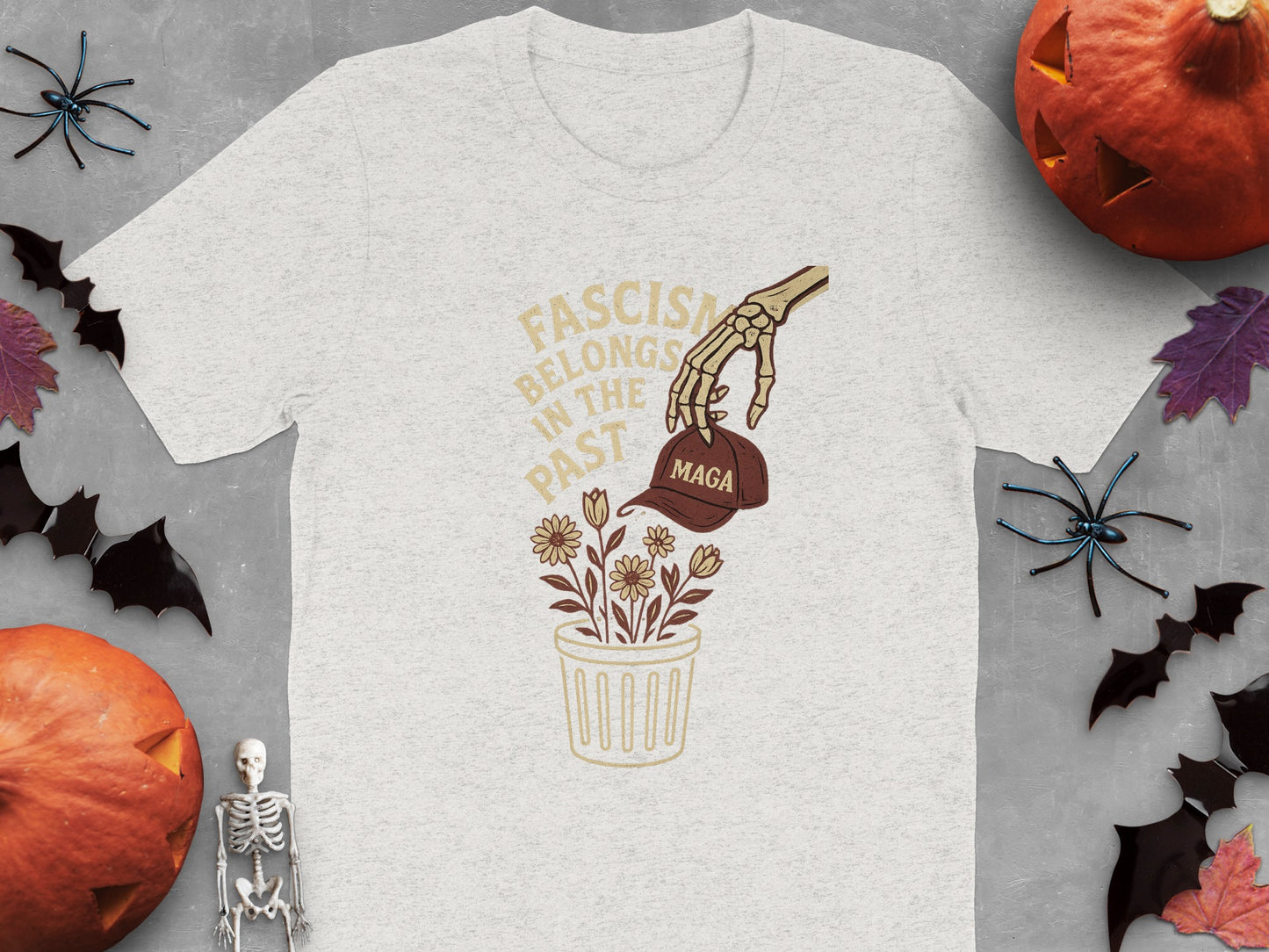 Fascism Belongs in the Past Graphic T Shirt product type