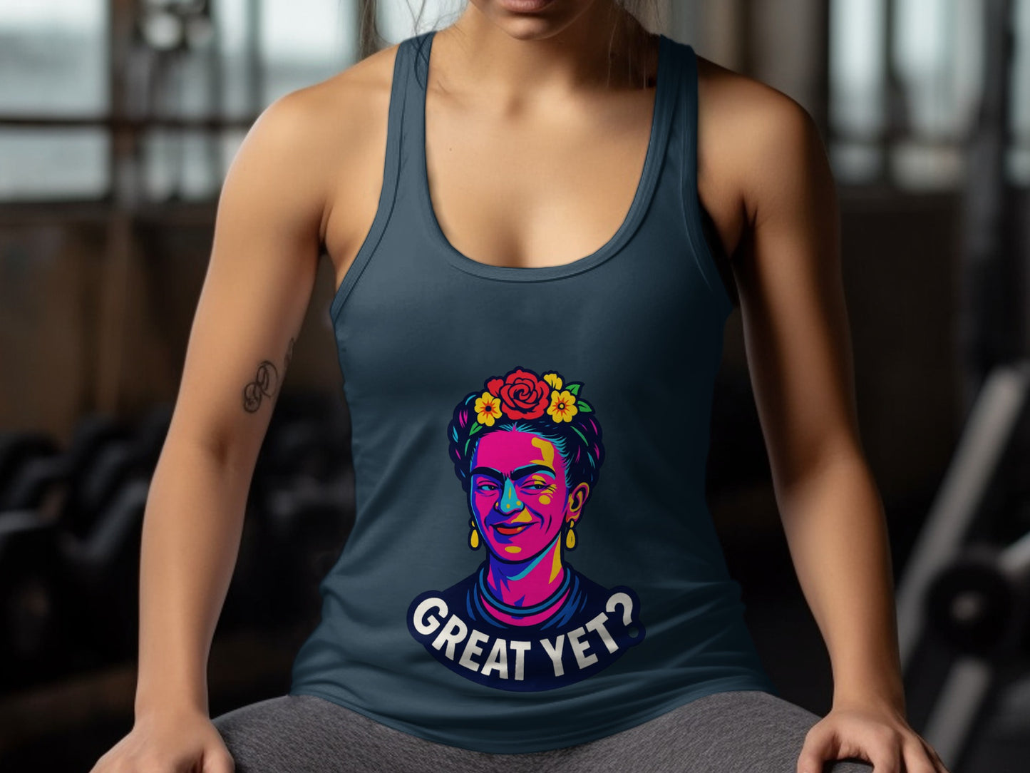 Vibrant Great Yet Design Athletic Tank Top product type