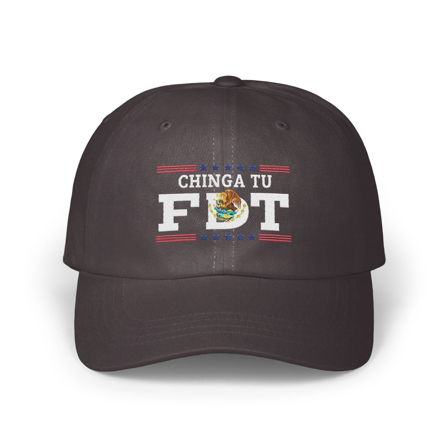 Chinga Tu FDT Embroidered Adjustable Baseball Cap product type