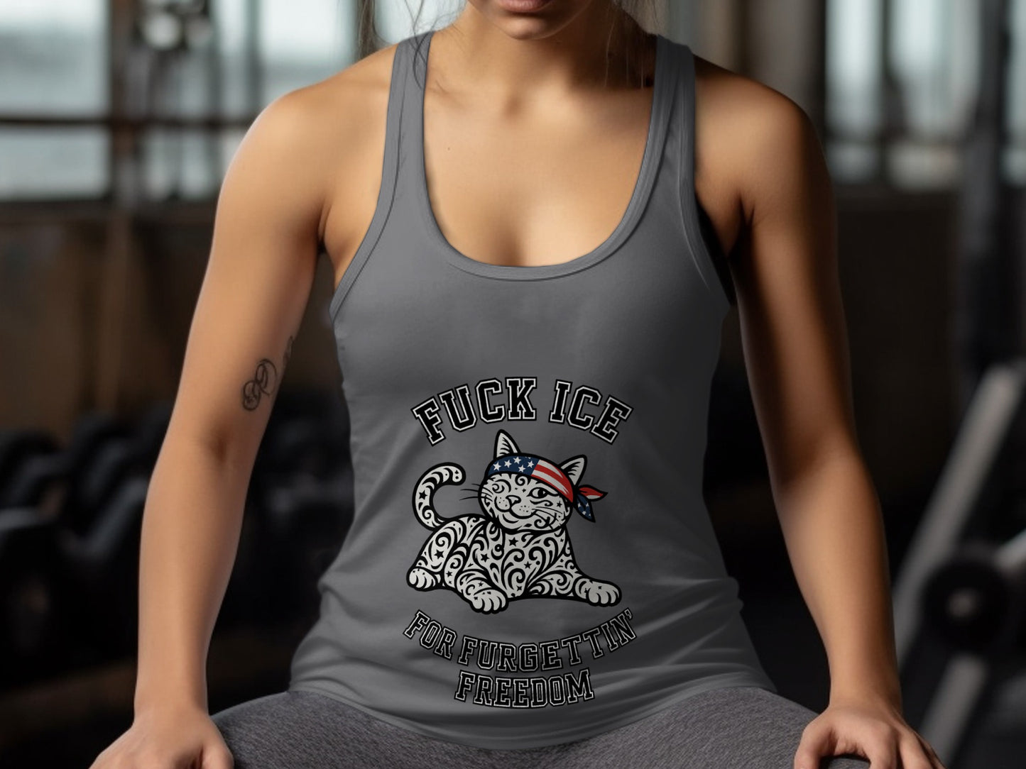 Fuck Ice For Furgetting Freedom Tank Top product
