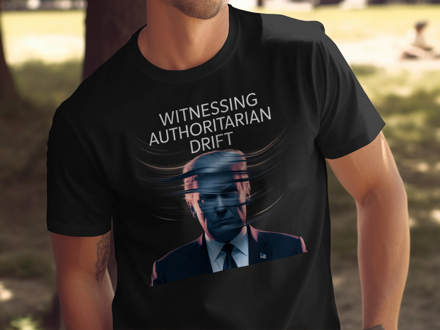 Witnessing Authoritarian Drift Graphic T-Shirt product