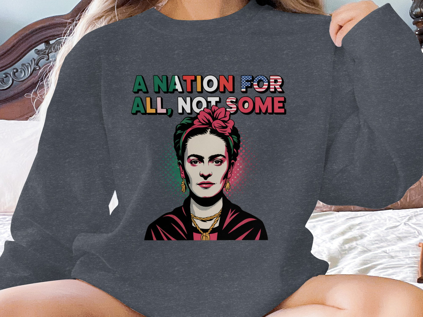A Nation For All Not Some Graphic Sweatshirt product type