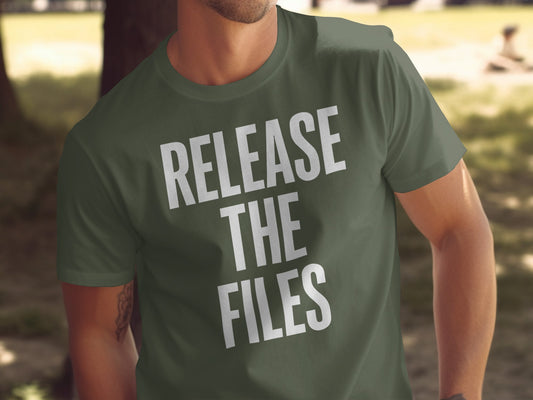Release The Files Graphic T-Shirt product type