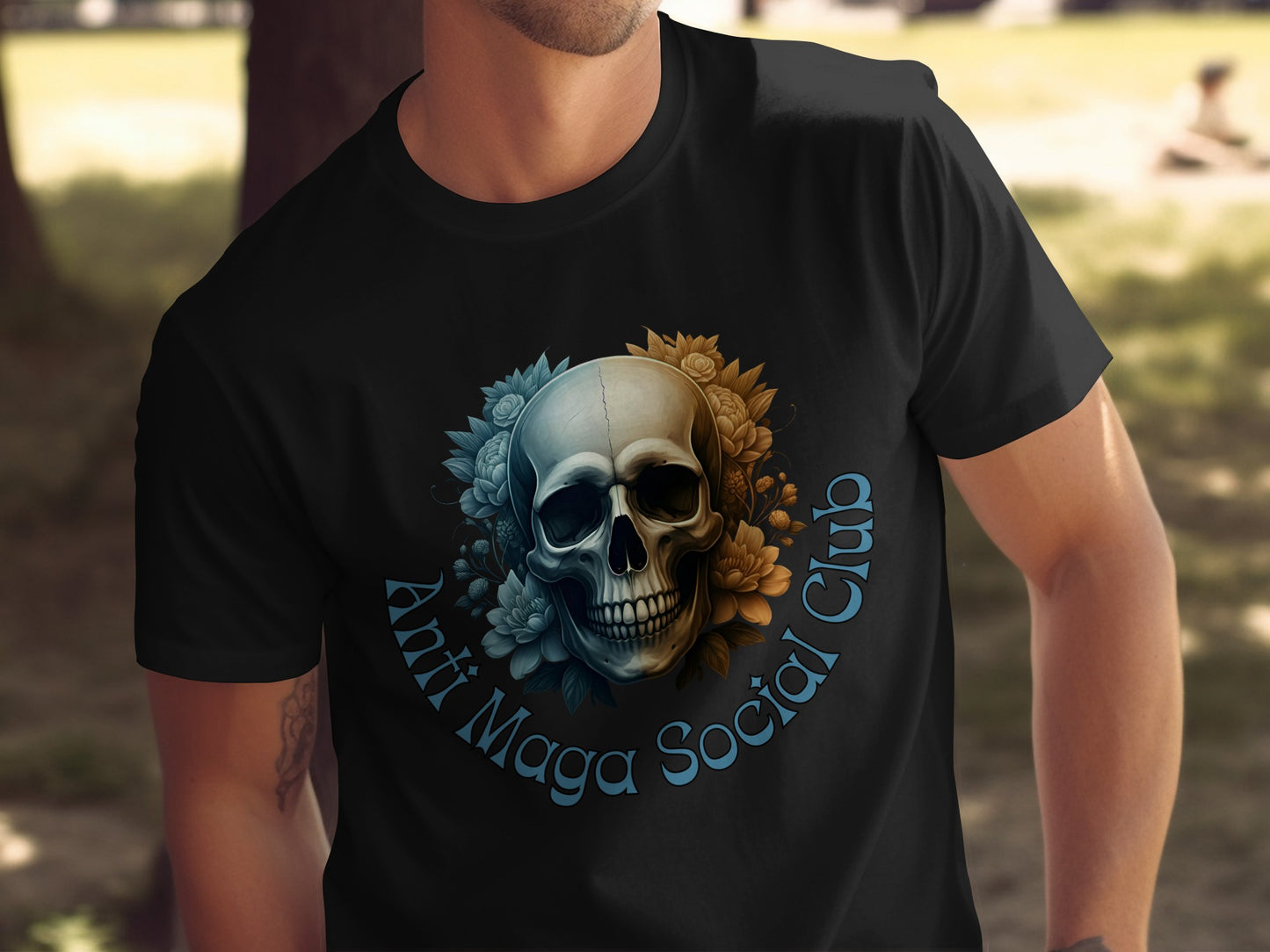 Anti Maga Social Club Skull T-shirt product