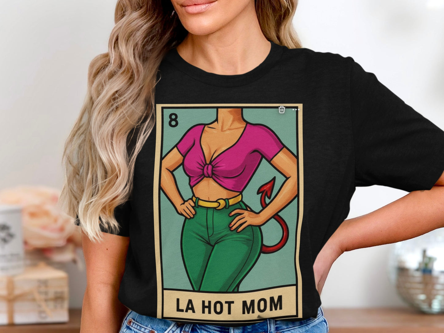 LA Hot Mom Graphic Tee product type