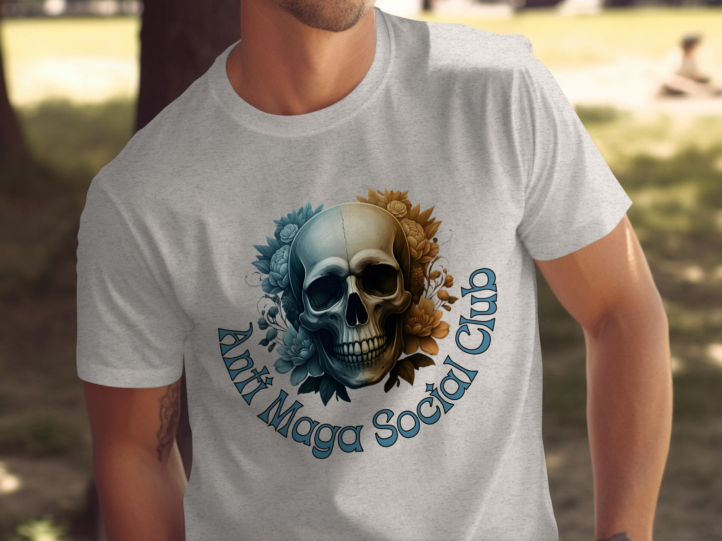 Anti Maga Social Club Skull Graphic T-Shirt product type