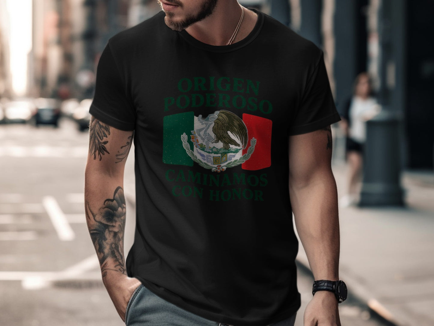 Origen Poderoso Caminamos Con Honor T-shirt product