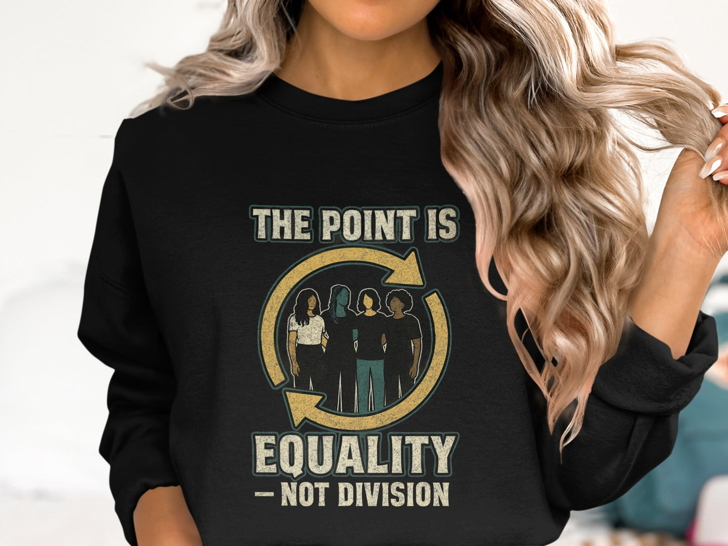 The Point Is Equality Not Division Graphic Product