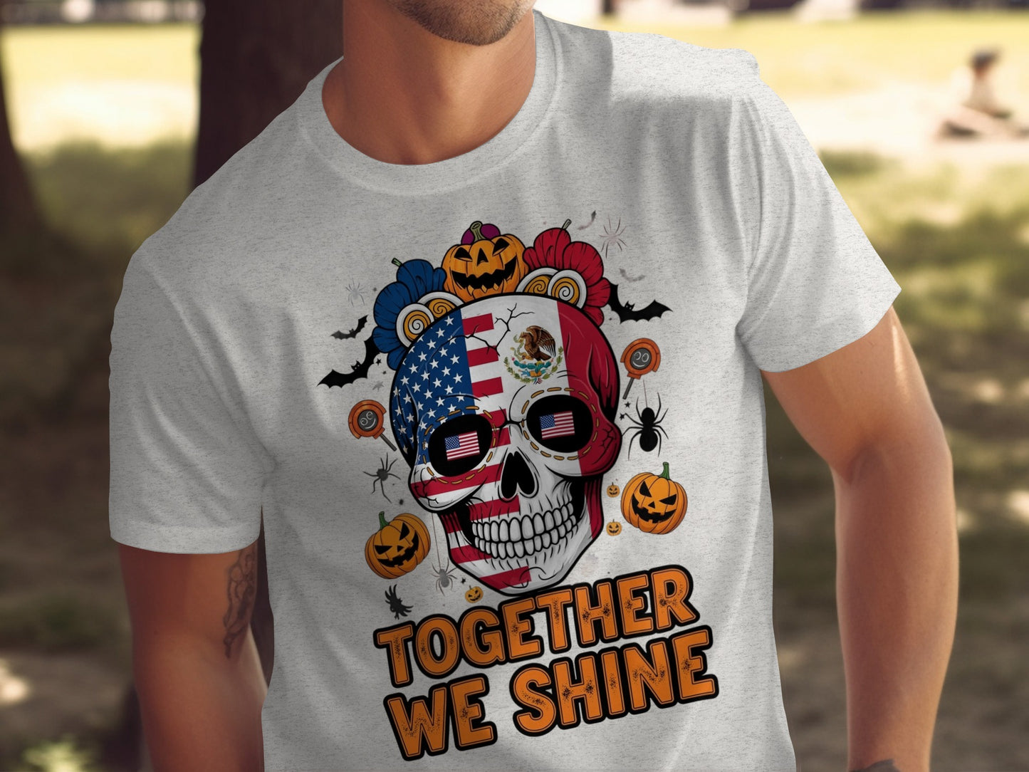 Together We Shine Graphic Halloween T-Shirt product