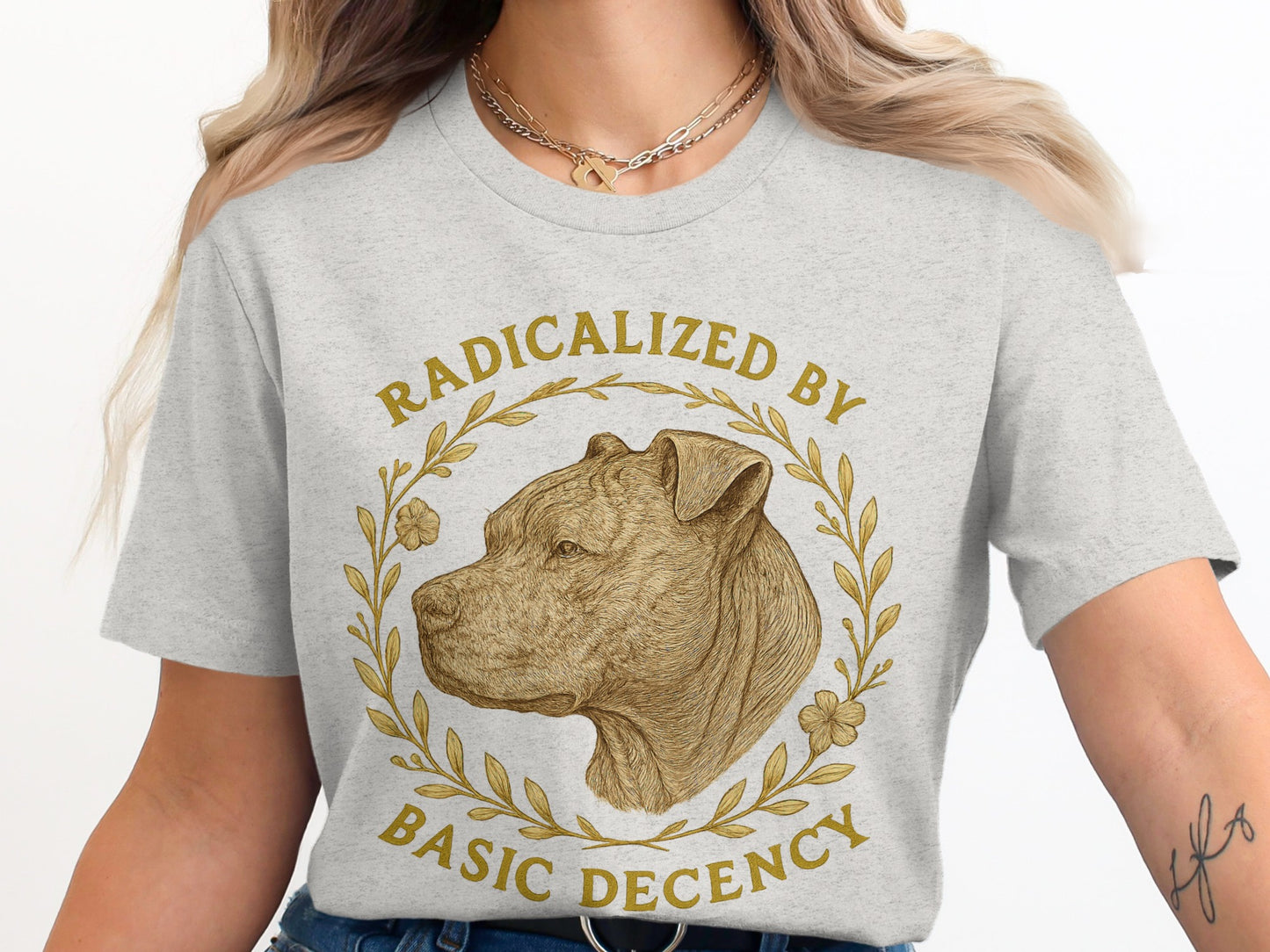 Radicalized By Basic Decency T-Shirt product type