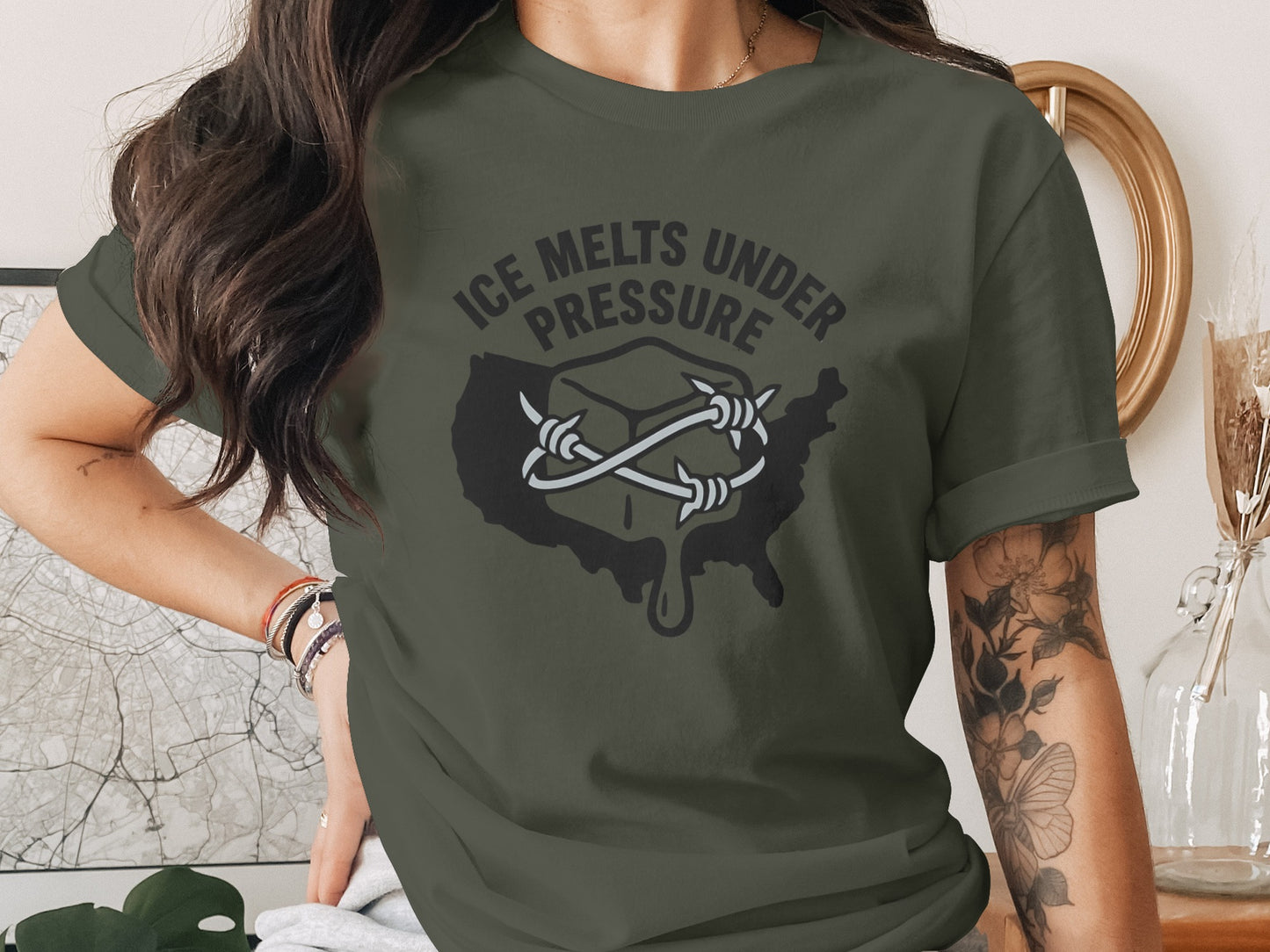 Ice Melts Under Pressure Graphic T-Shirt product