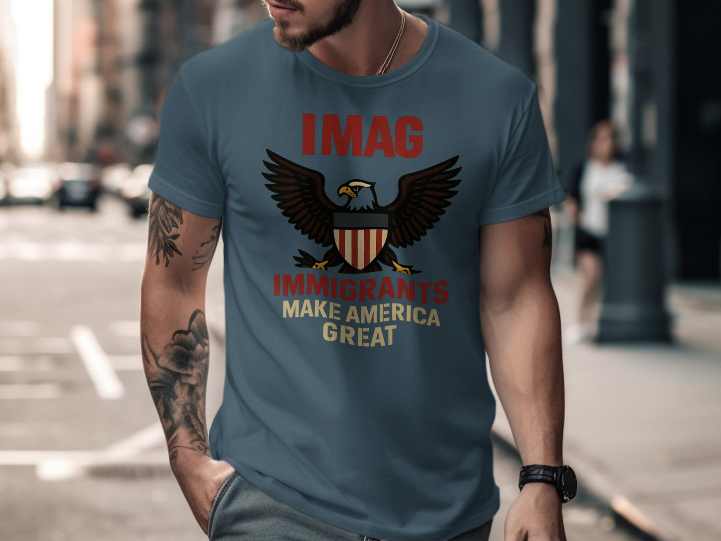 Immigrants Make America Great Graphic T-Shirt product type
