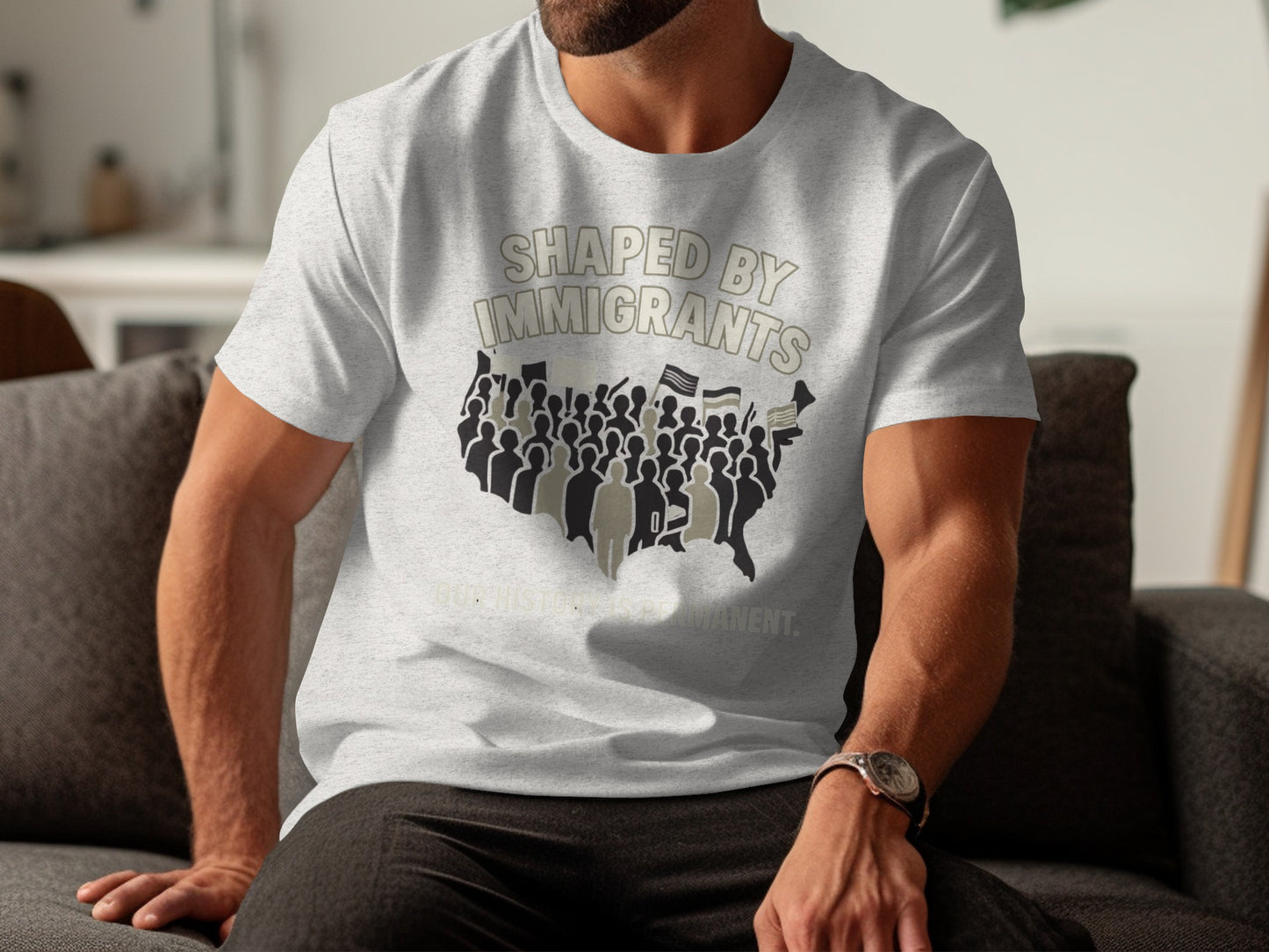 Shaped By Immigrants Graphic Tee Casual Wear product