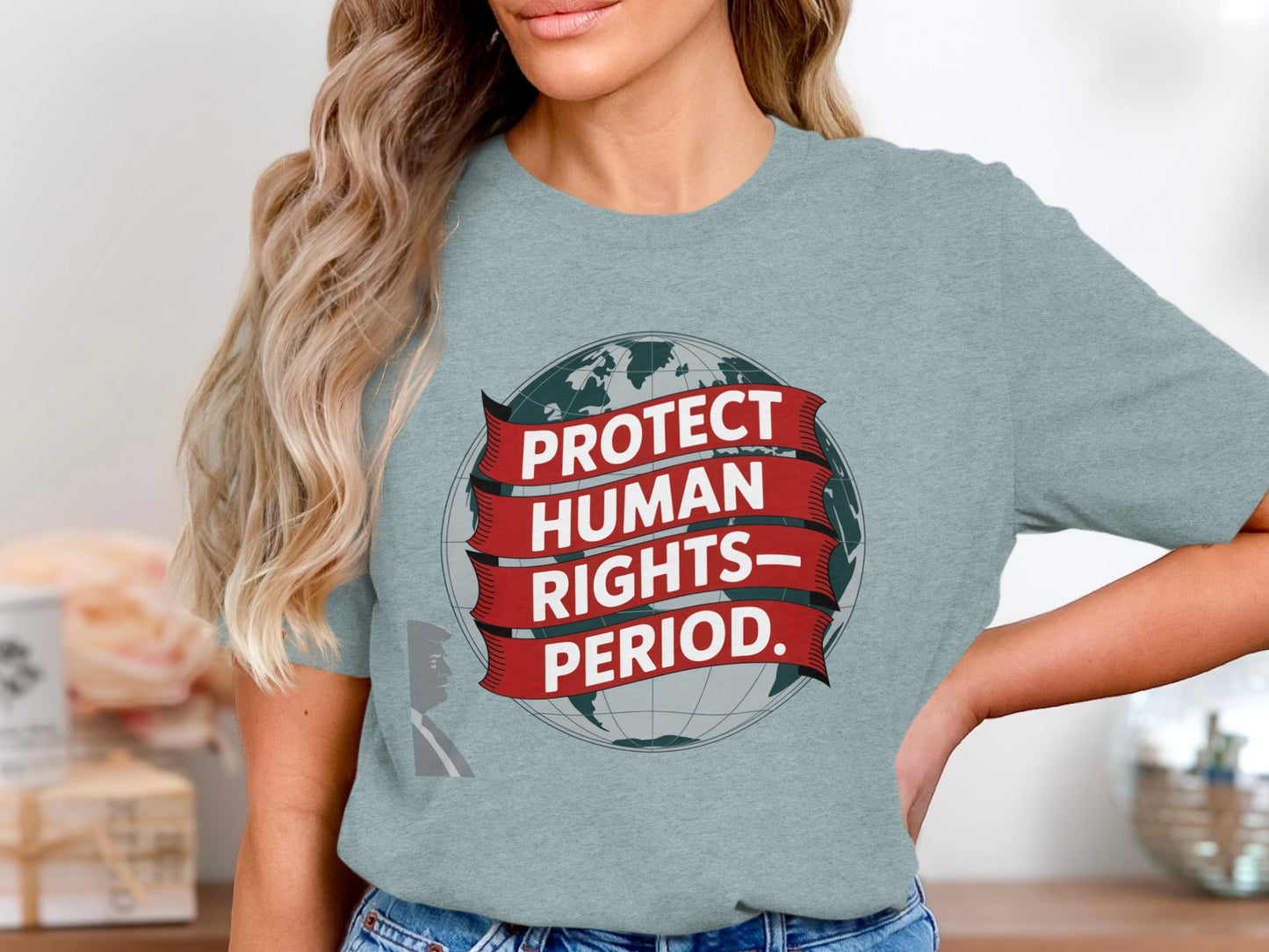 Protect Human Rights Period Graphic Tee product