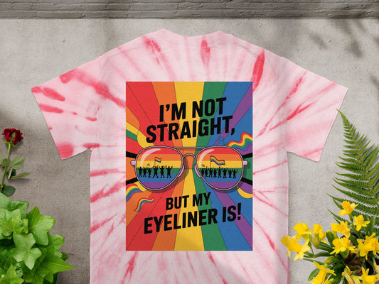 Colorful Rainbow Pride Graphic Tee Shirt product