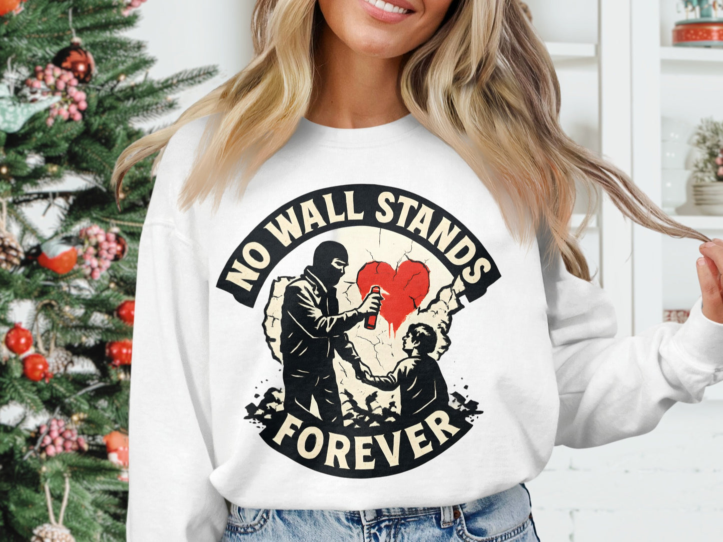 No Wall Stands Forever Graphic Sweatshirt product