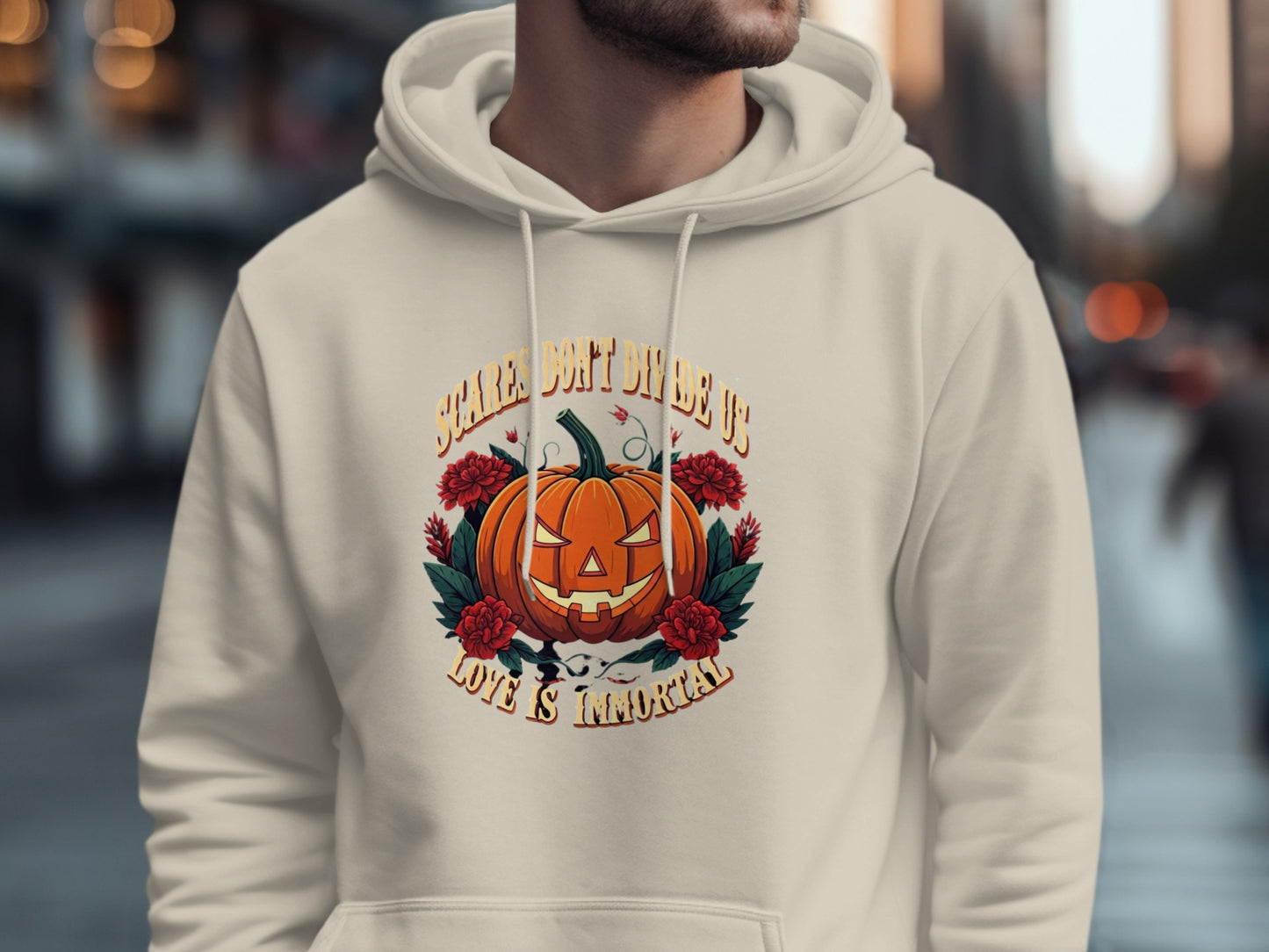 Scare Don't Dare Us Love is Immortal Hoodie product