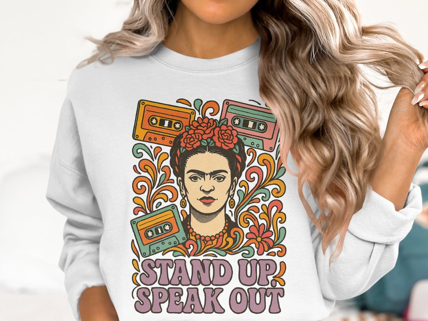 Stand Up Speak Out Graphic Sweatshirt Product