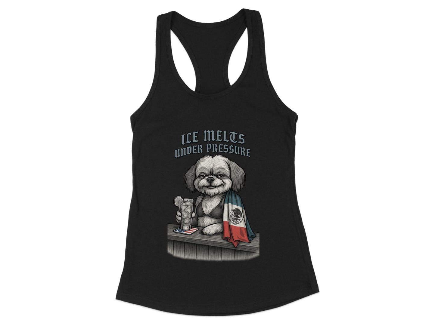Ice Melts Under Pressure Graphic Tank Top product type