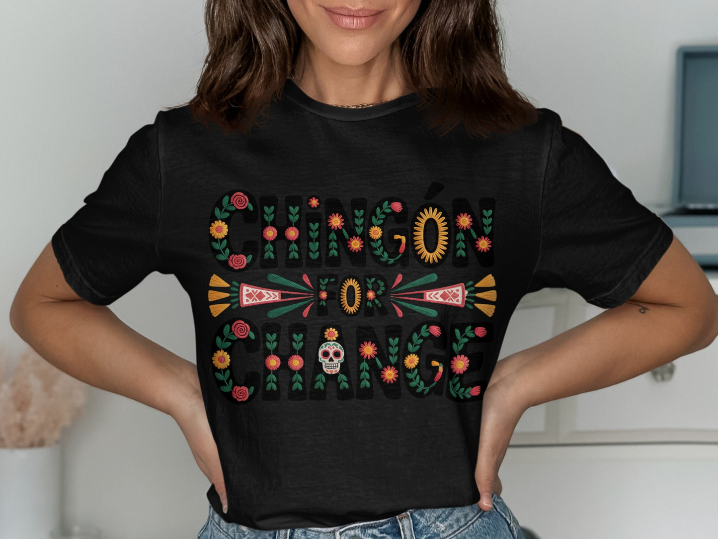 Chingon or Chingona Festive Slogan T-shirt product