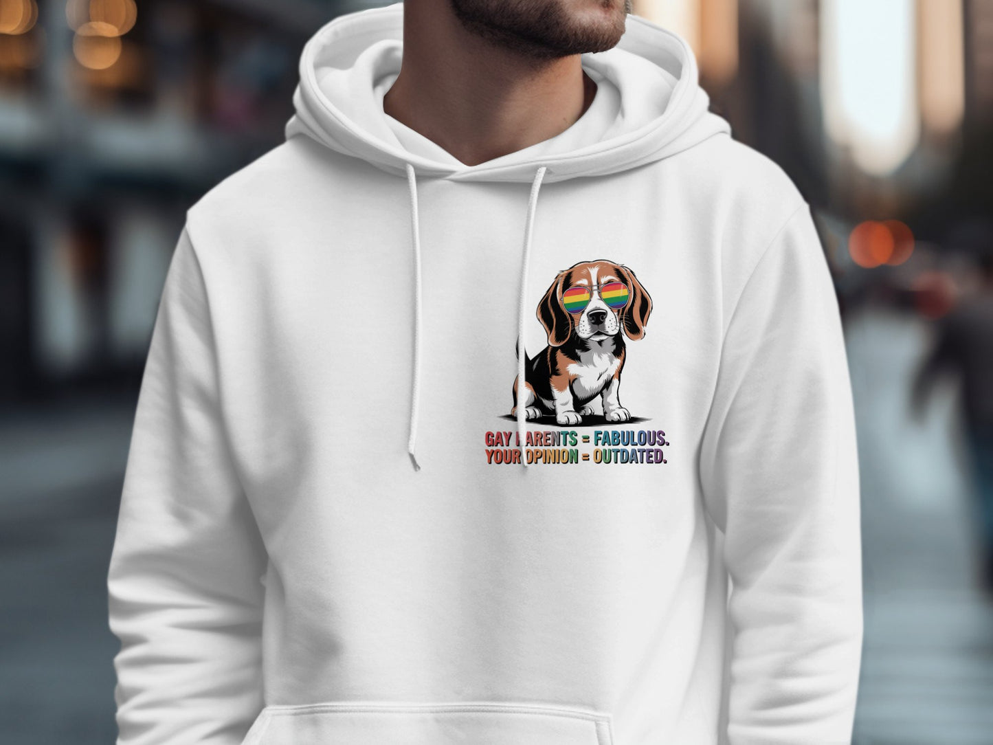 Fabulous Beagle Wearing Sunglasses Hoodie product type