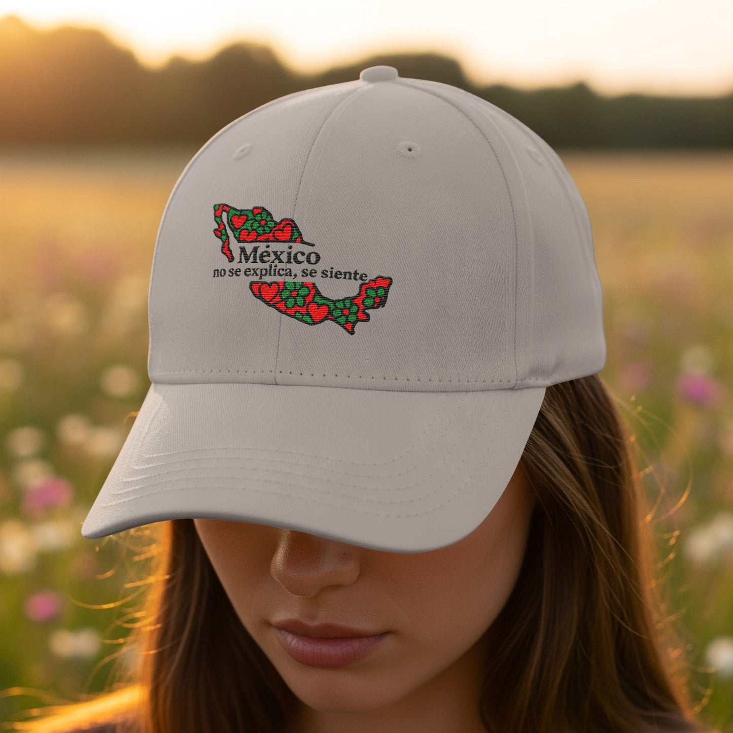 Mexico No Se Explica Se Siente Embroidered Hat product