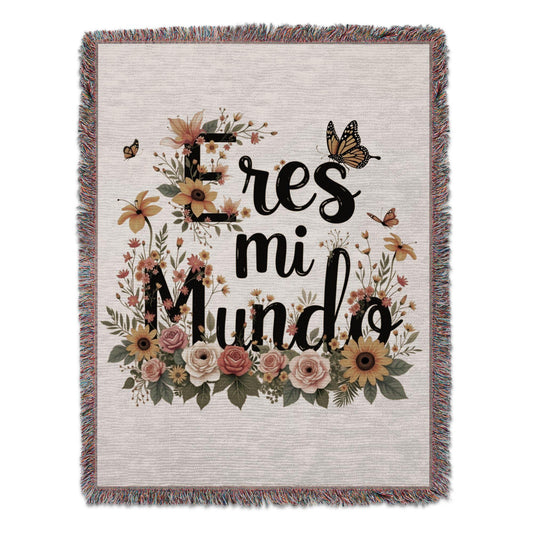 Custom Blanket Woven Amzing Soft Materials Celerbate Her, Celebrate Mother's day or Gift For Her