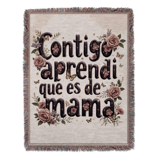 Custom Blanket Woven Amzing Soft Materials Celerbate Her, Celebrate Mother's day or Gift For Her