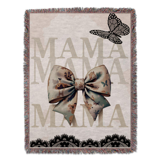 Custom Blanket Woven Amzing Soft Materials Celerbate Her, Celebrate Mother's day or Gift For Her