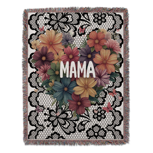 Custom Blanket Woven Amzing Soft Materials Celerbate Her, Celebrate Mother's day or Gift For Her