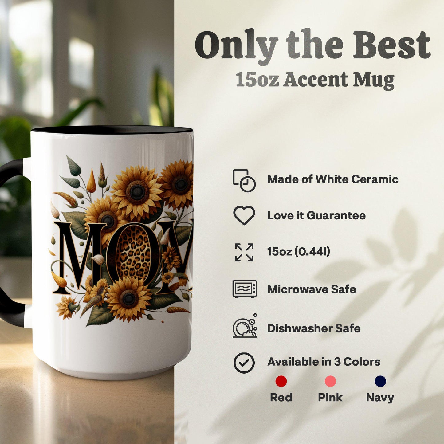 Mom Mug – Handmade Travel Gifted Coffee Cup for Mother's Day