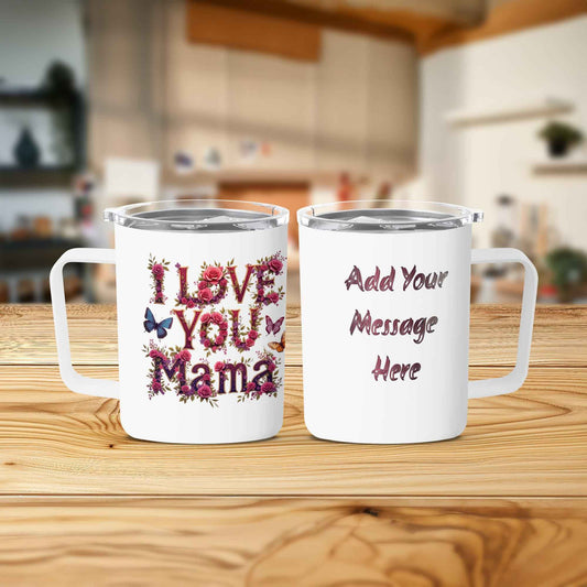 Mom Mug - Handcrafted Gifted Travel Coffee Cup for Mothers