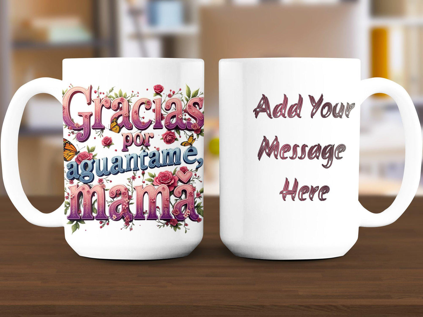 Mom Mug - Personalized Travel Coffee Cup for Mother's Day