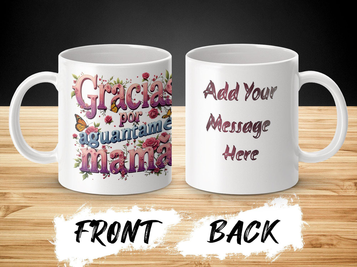 Mom Mug - Personalized Travel Coffee Cup for Mother's Day