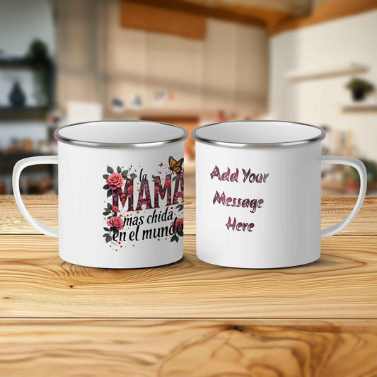 Mom Mug - Handmade Gifted Travel Coffee Cup for Mother's Day