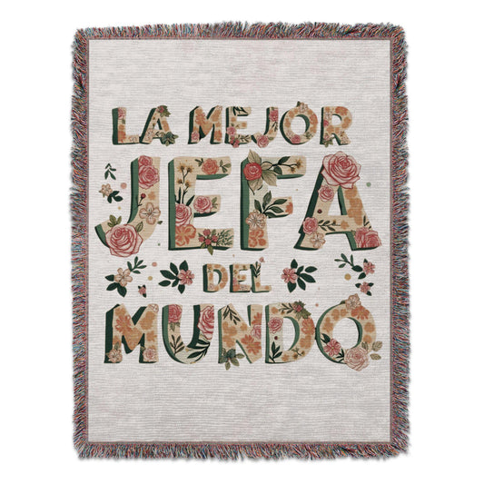 Custom Blanket Woven Amzing Soft Materials Celerbate Her, Celebrate Mother's day or Gift For Her