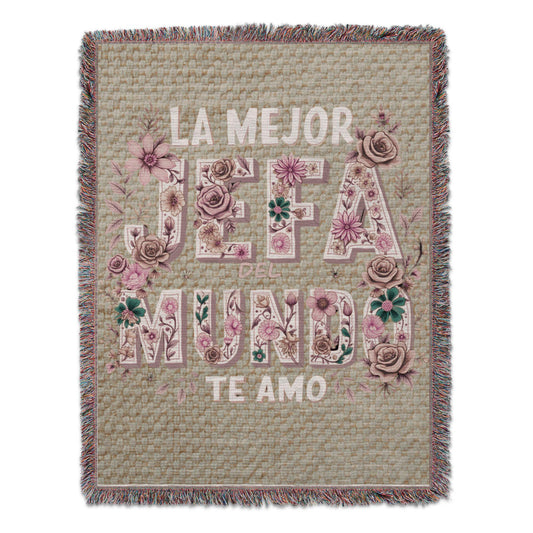 Custom Blanket Woven Amzing Soft Materials Celerbate Her, Celebrate Mother's day or Gift For Her