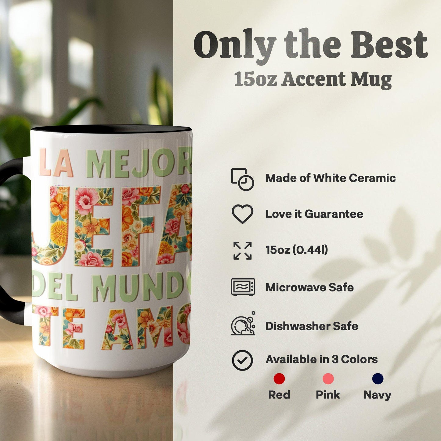 Mom's Favorite Coffee Mug: Handmade Travel Gift for Mothers
