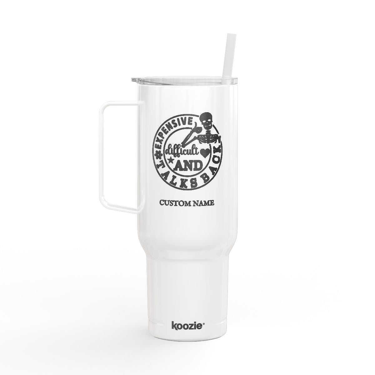 Custom Personalized Tumbler Gift For Him Gift For Her Recycled Stainless Steel Tumbler 40oz