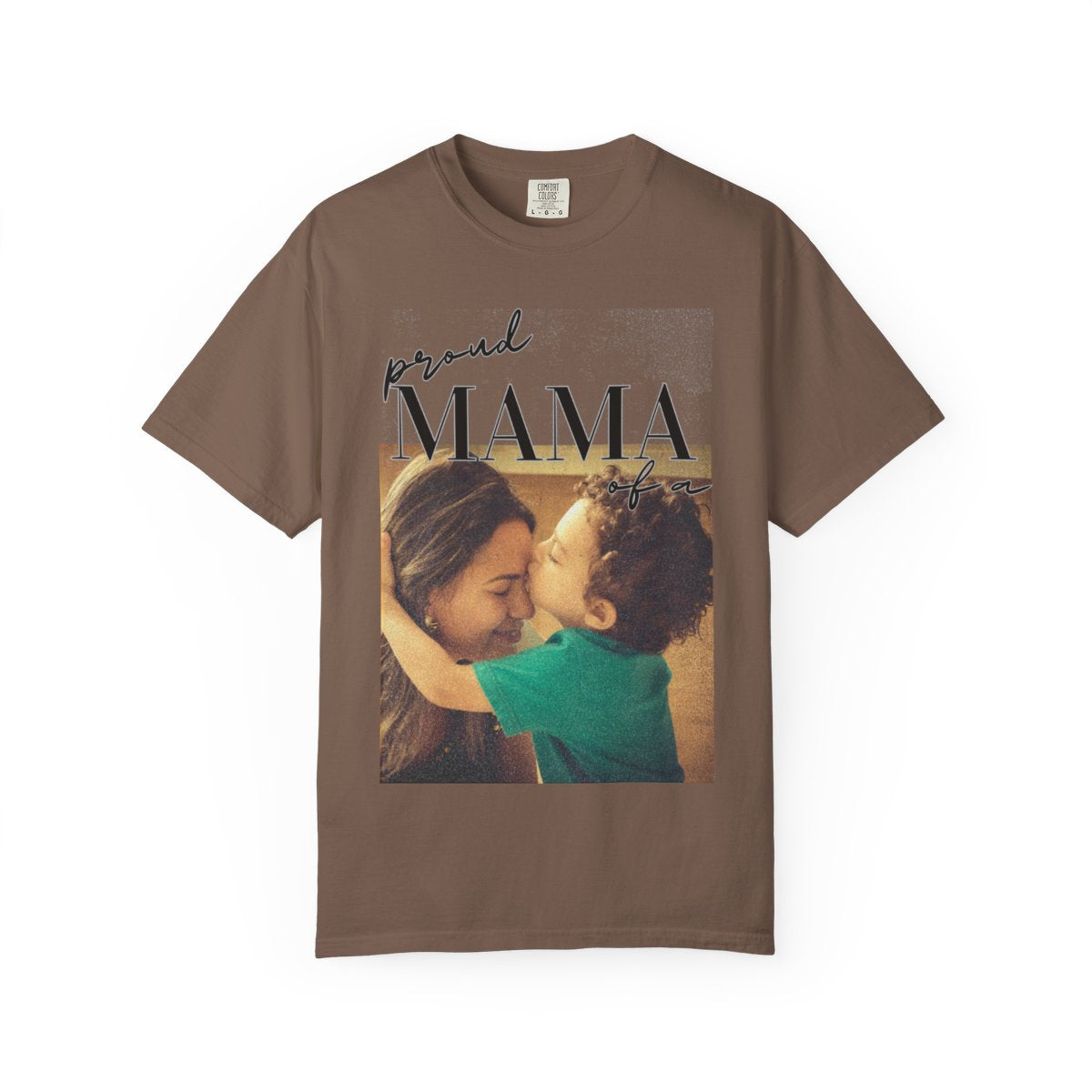 Custom Shirt Abuela, Comfort Colors Personlized Mom Shirt, Grandma, Dad, Sister, Brother, In Law Tee, Unisex Garment-Dyed T-shirt