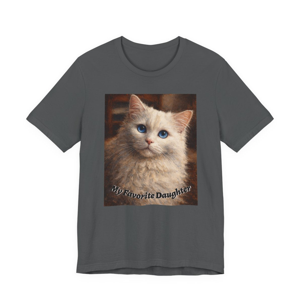 Pet Custom Tee, Family Personalized Oil Painting Brush Textures Style Gift For Him or Gift For Her