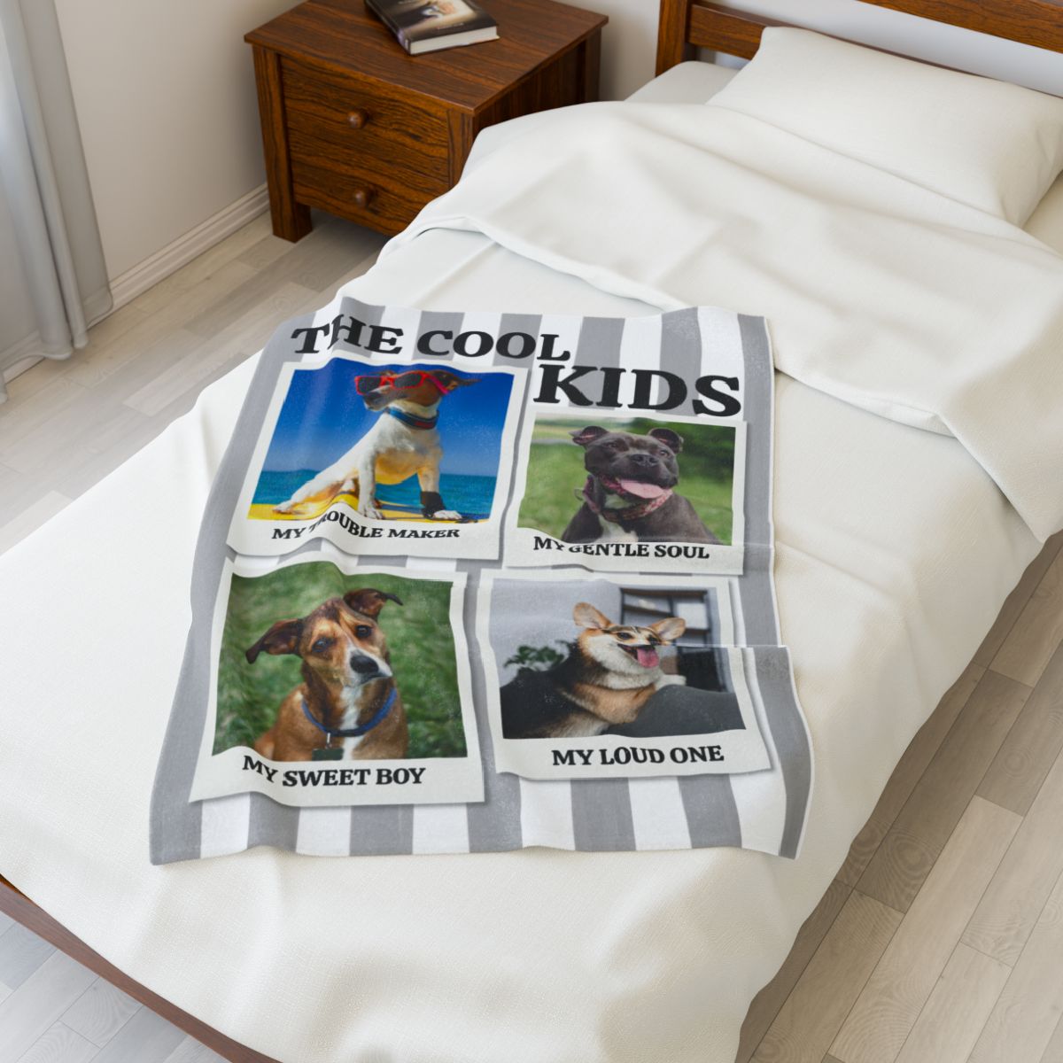 Custom Images Personalize Your Favorite Gift Blanket & Custom Throw Blankets Velveteen Plush Blanket