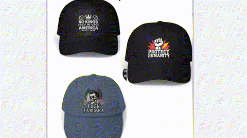 Chinga Tu Maga Embroidery Hat Mexico FTD Hats anti trump merch